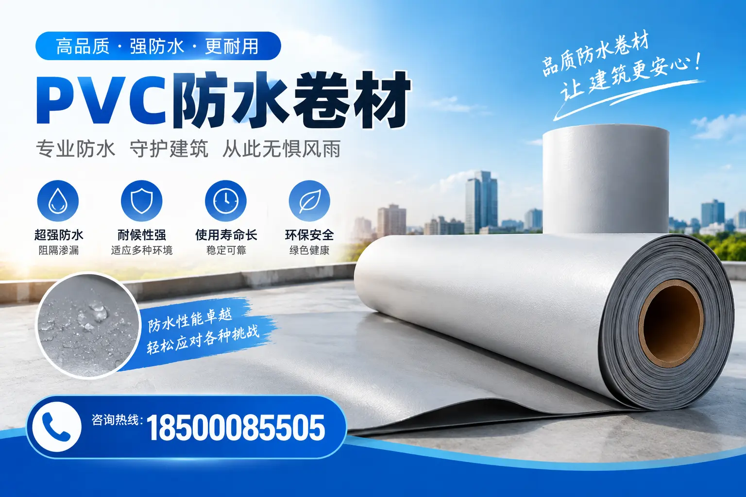 如何选择高质量的PVC防水卷材？大庆消费者必看指南