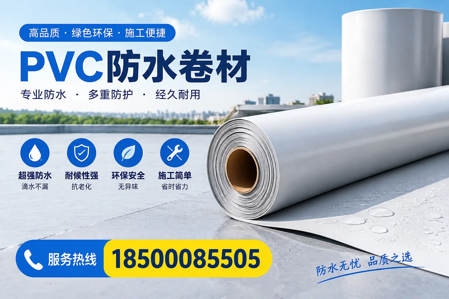 选用PVC防水卷材时需要避开的常见误区，特别是在大庆